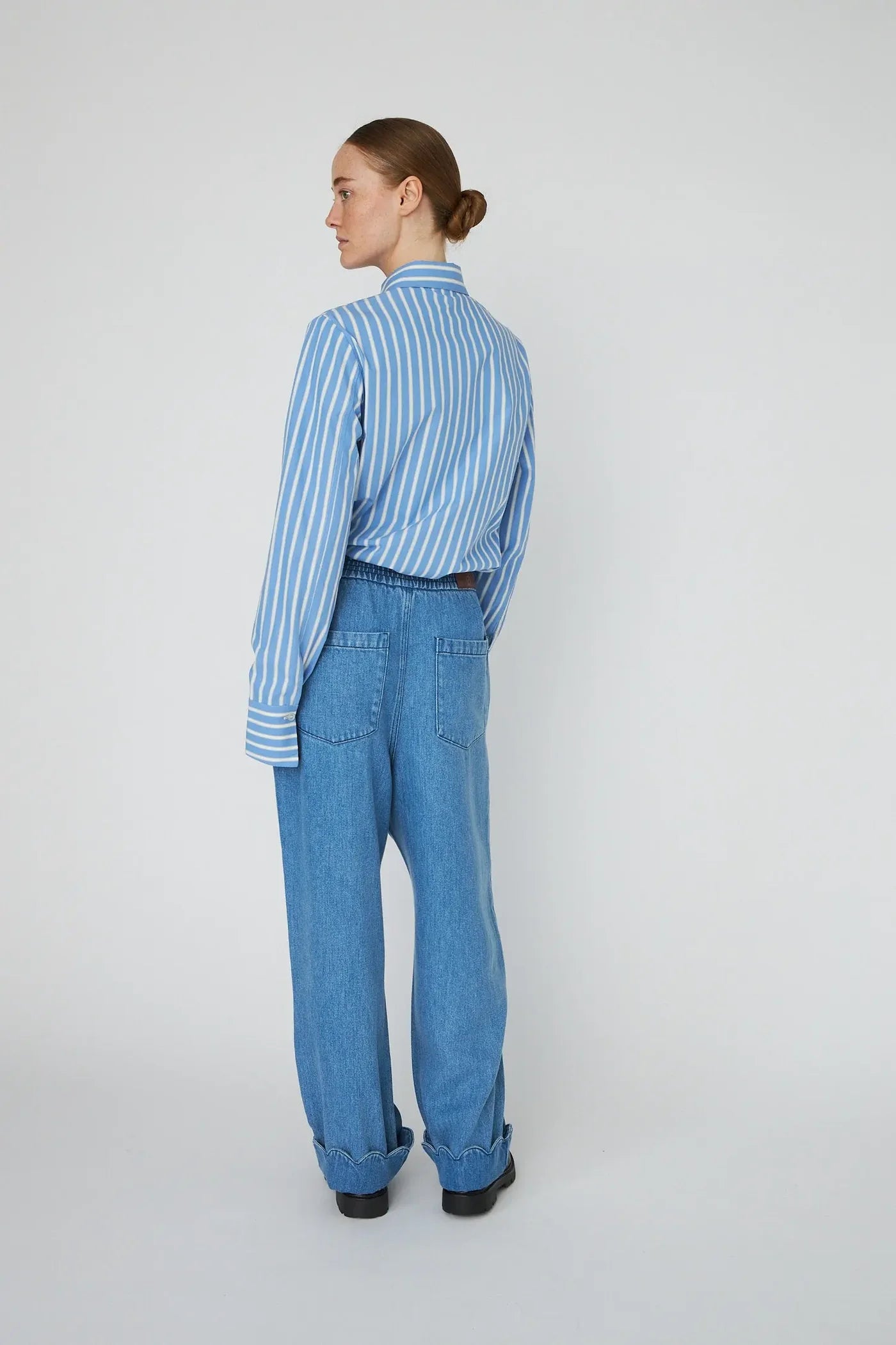 Stella Nova Washed Blue Low-Waist Pants