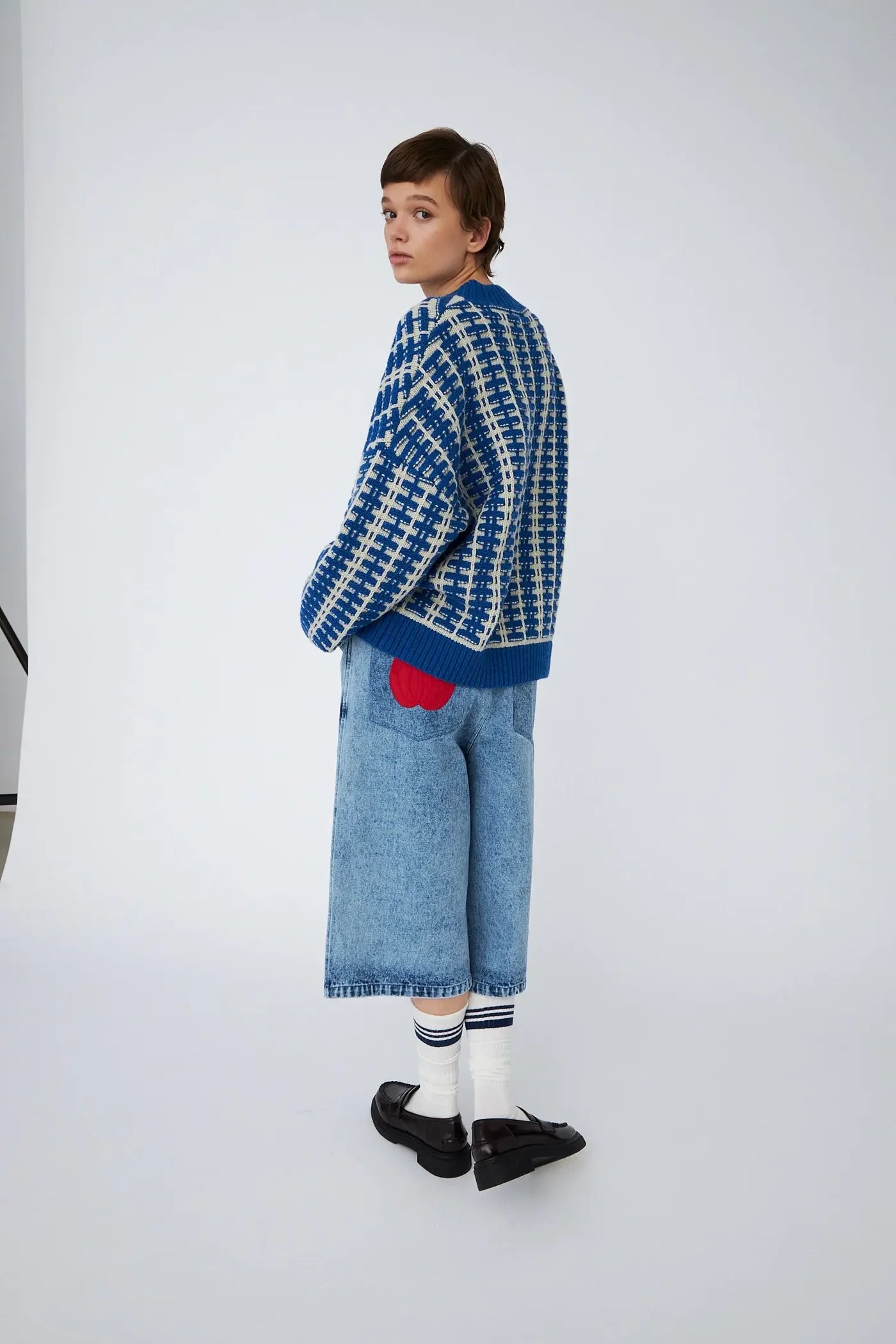 Stella Nova Wool Mix Sweater - Blue Sea