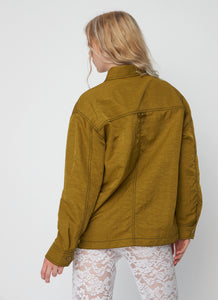 Stella Nova Workwear Shirt Jacket - Olive