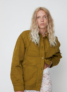 Stella Nova Workwear Shirt Jacket - Olive