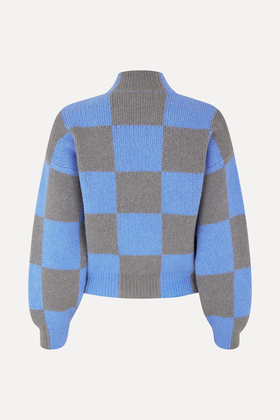 Stine Goya Adonis Sweater - Alaskan Blue Check