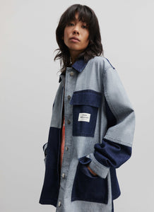 Mads Norgaard Milk Bell Block Jacket