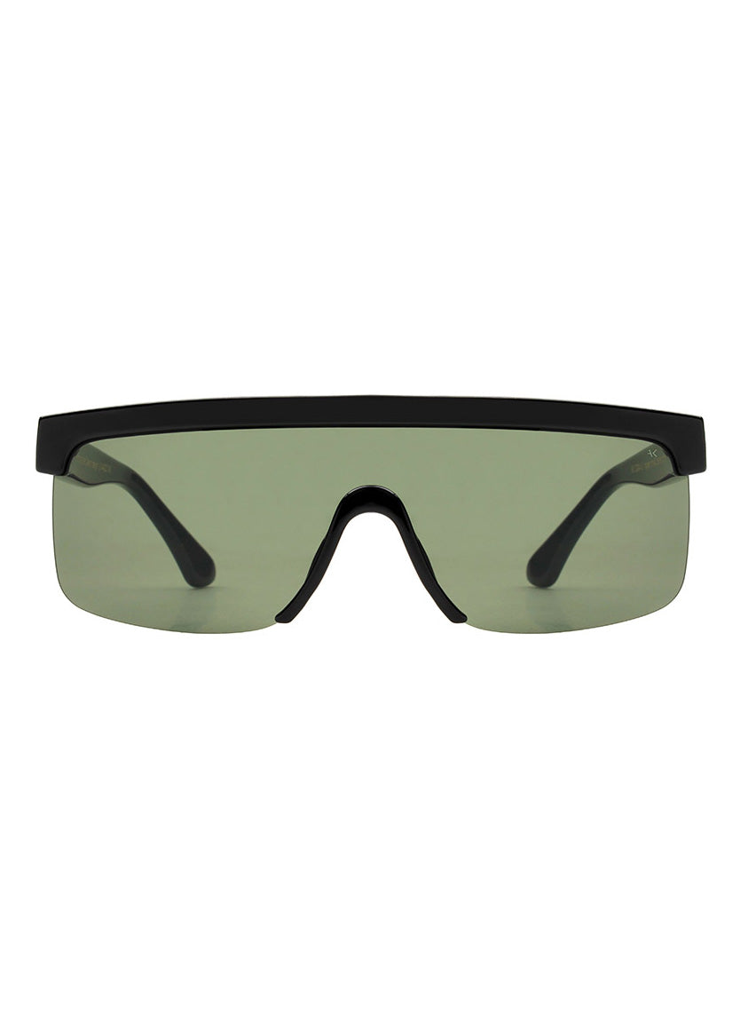A. Kjaerbede Move1 Sunglasses, Black - White Feather Boutique