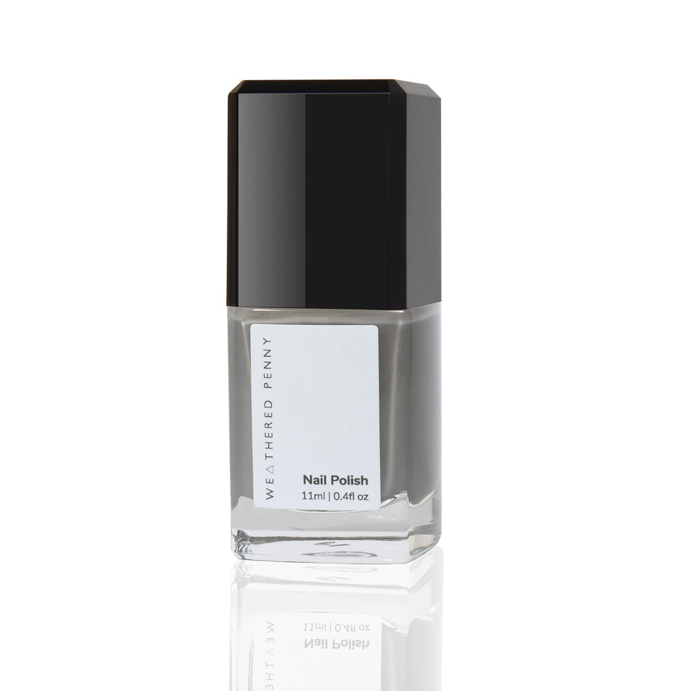 A Weathered Penny Pewter Nail Polish - White Feather Boutique