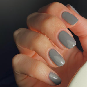 A Weathered Penny Pewter Nail Polish - White Feather Boutique