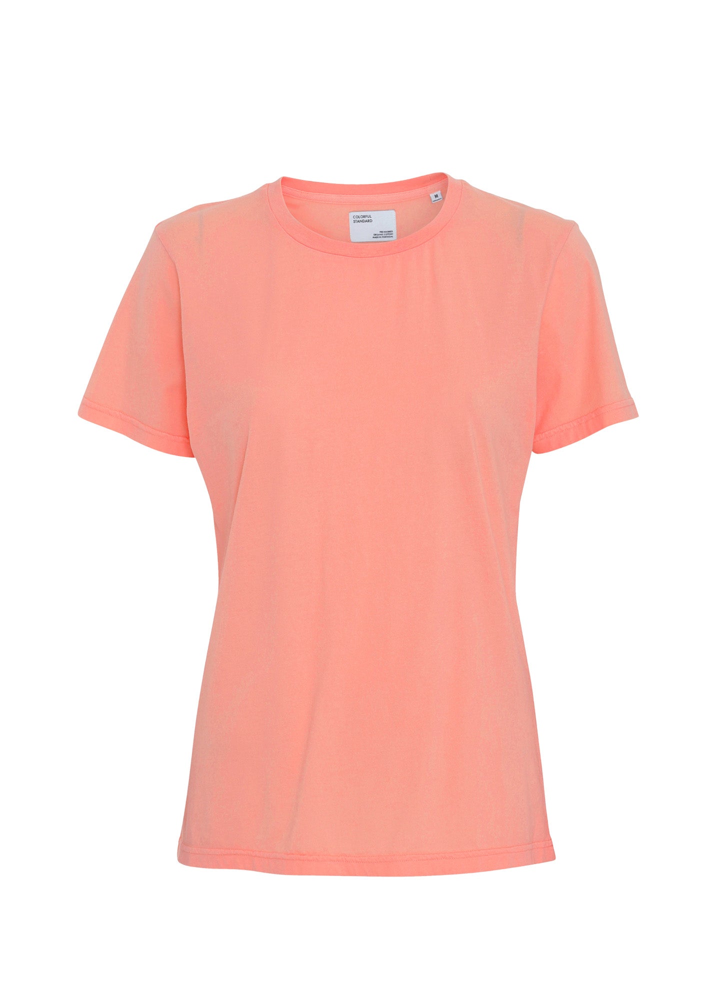 Colorful Standard Light Organic Tee - Bright Coral
