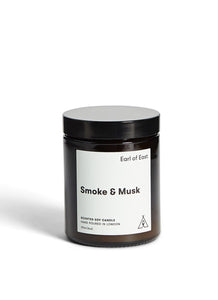 Earl of East Smoke & Musk Candle - White Feather Boutique