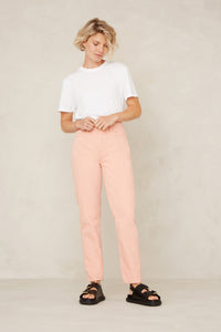 Kings of Indigo Caroline Cropped Jeans- Vintage Pink