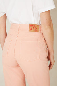 Kings of Indigo Caroline Cropped Jeans- Vintage Pink