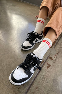 Le Bon Shoppe Boyfriend Socks - Clean White - White Feather Boutique