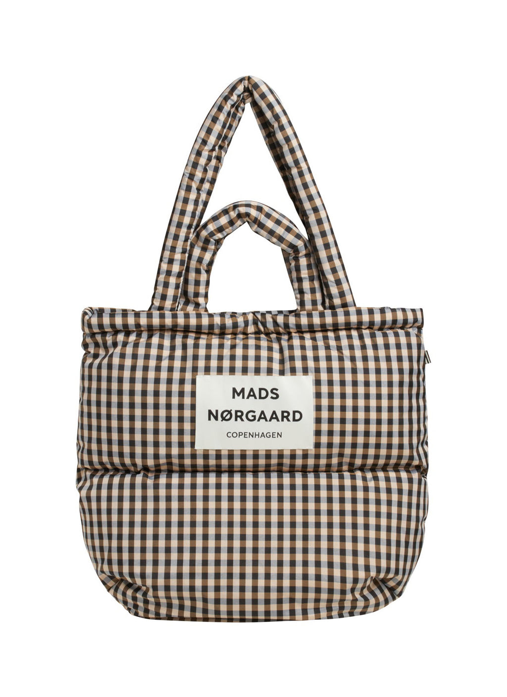 Mads Norgaard Check Club Pillow Bag - White Feather Boutique