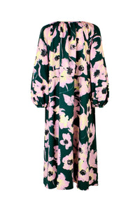 Stine Goya Heather Dress - Filigran Flower Green