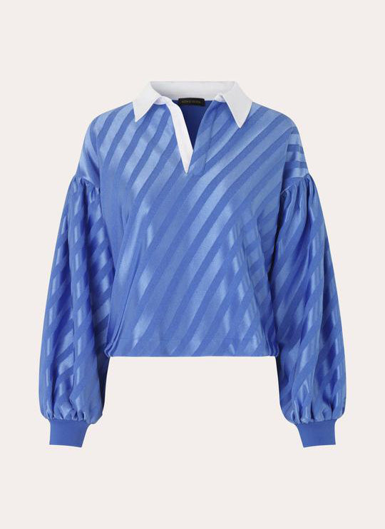 Stine Goya Yousef Blouse - Stripes Blue - White Feather Boutique