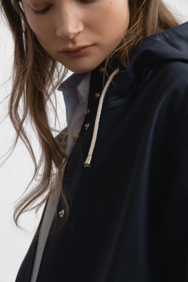 Stutterheim Mosebacke Navy - White Feather Boutique