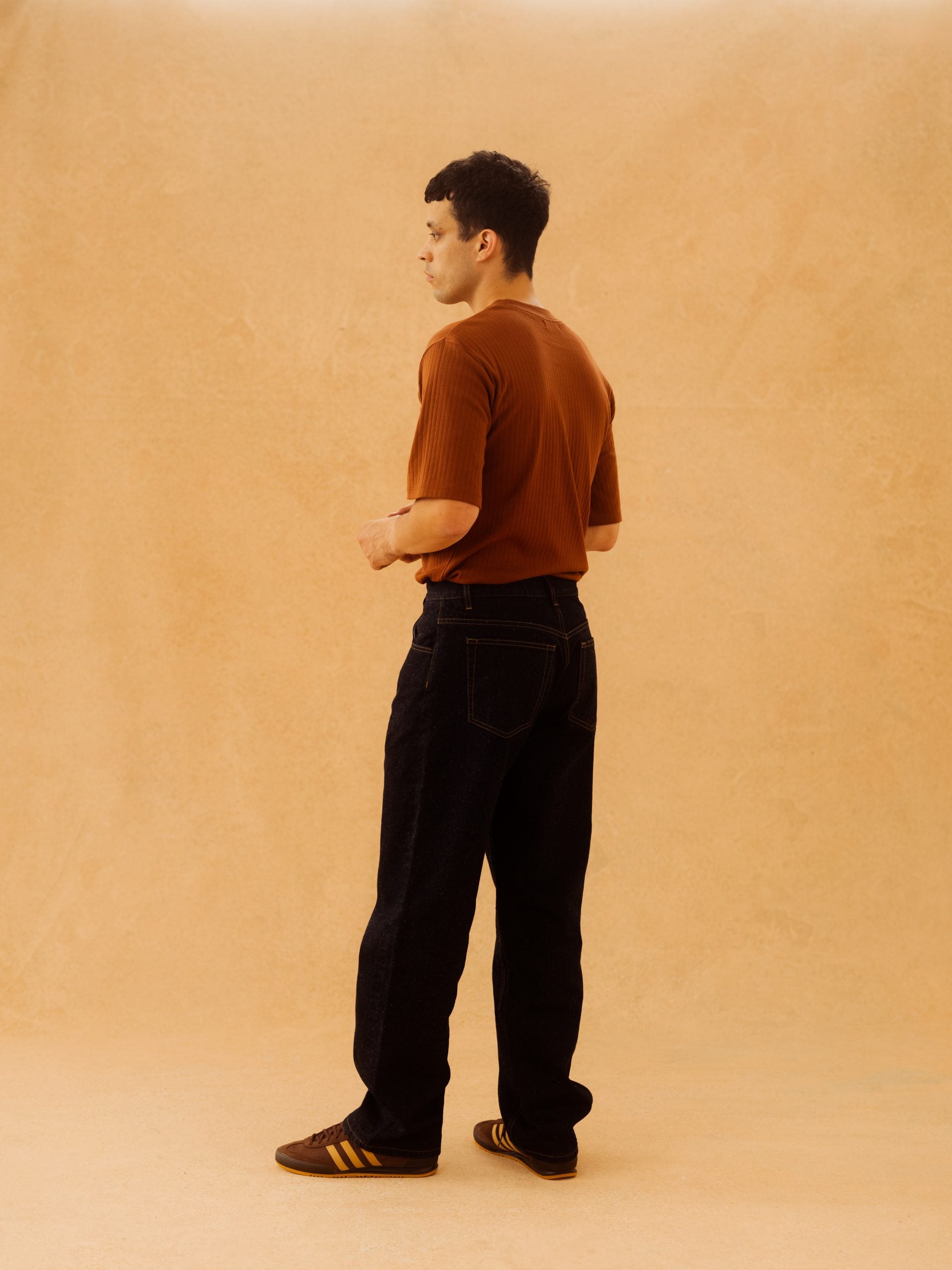 I AND ME Selvedge Baggy Jean - Rinse Indigo
