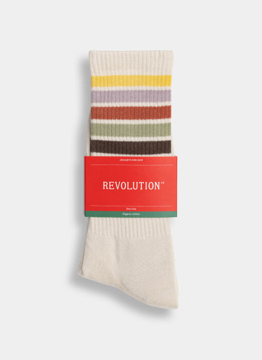 Revolution Jaquard Crew Sock