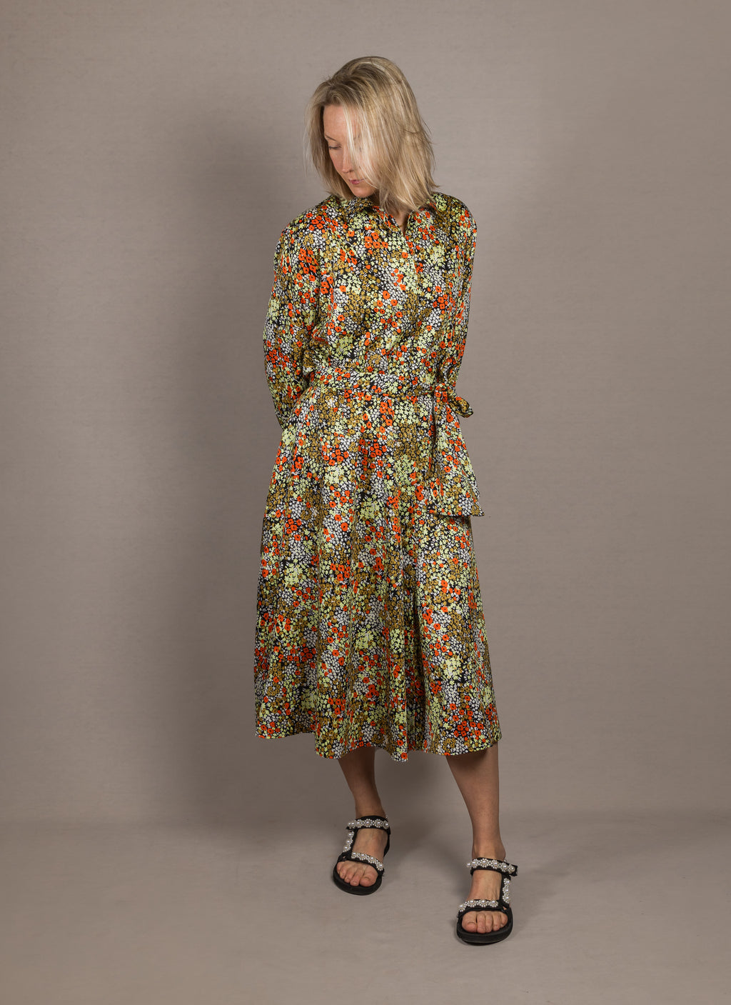 Samsoe Samsoe Asta Shirt Dress - White Feather Boutique